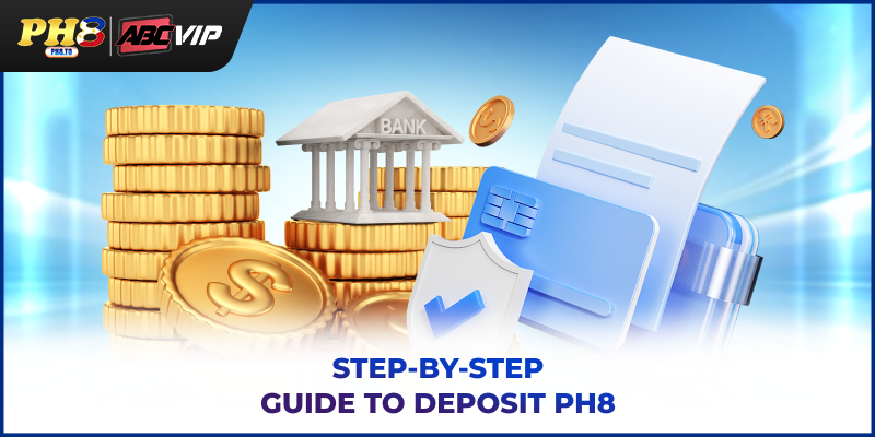 PH8 Deposit - Guide For Safe, Fast And Verified Transactions 3 Step-by-step guide to Deposit PH8